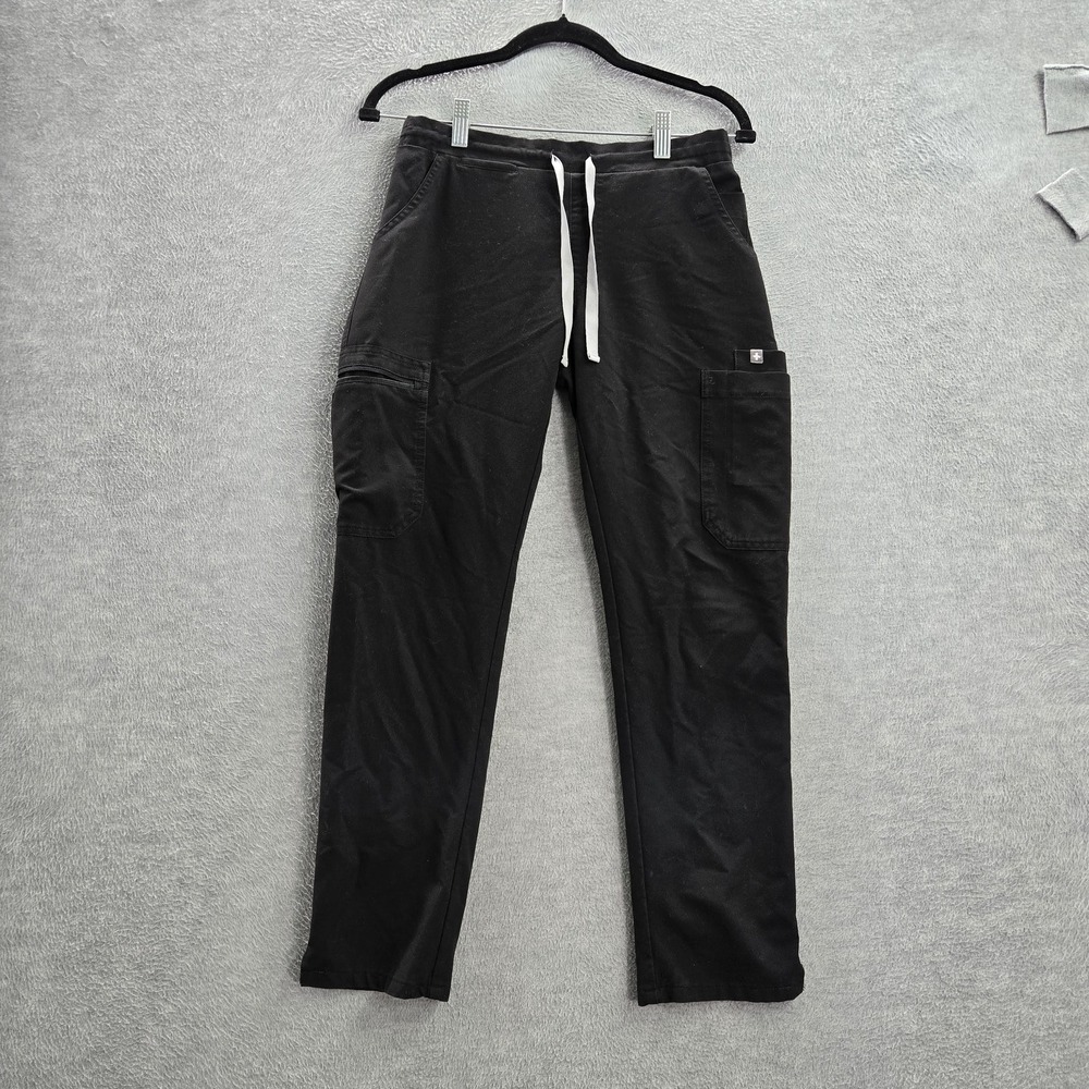 FIGS Women Scrub Pants XS Black Jogger PO#1262 28" Inseam READ